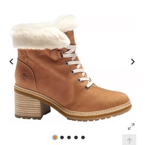 WOMEN'S TIMBERLAND SIENNA HIGH SHEARLING WATERPROOF BOOTS size 9